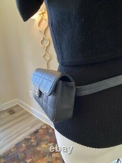 Chanel Fanny Pack Waist Bum Belt Bag Excellent Condition With Crossbody Chain Op