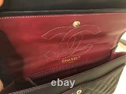 Chanel LIKE NEW CONDITION MEDIUM PARIS LIMITED DOUBLE FLAP HANDBAG LIM EDIT