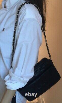 Chanel tassel bag- vintage Great Condition! BLACK