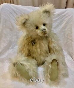 Charlie Bears Dempsey Mohair Bear Tags & Bag Retired Excellent Condition