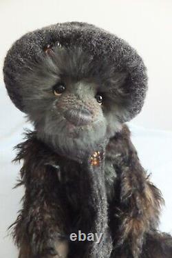 Charlie Bears Mohair Hatty Bear Cozy Toes Ltd Edition 54/400 Excellent Condition