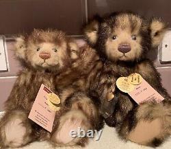 Charlie Bears Rhubarb & Crumble 13 11 limited Edition, Excellent Condition