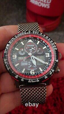 Citizen Red Arrows Limited Edition JY8978-76E excellent condition