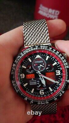 Citizen Red Arrows Limited Edition JY8978-76E excellent condition