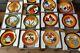 Clarice Cliff 12 X 8 Plates Wedgwood Centenary Ltd Edition Excellent Condition