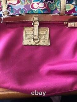 Coach Rare Limited Edition Glam Poppy Print Top Handle bag in Pristine Condition