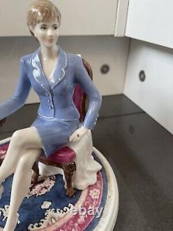 Coalport Figure Diana At Home Rare Figure Limited Edition Superb Condition