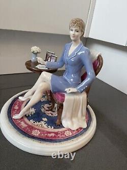 Coalport Figure Diana At Home Rare Figure Limited Edition Superb Condition