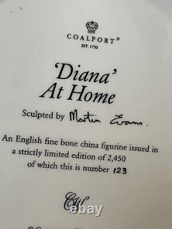 Coalport Figure Diana At Home Rare Figure Limited Edition Superb Condition