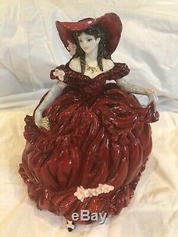 Coalport Scarlett Limited Edition of 1000 Mint Condition with Certificate
