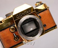 Contax RTS Gold Limited Edition with Planar 50mm F1.4 Mint Condition #019567