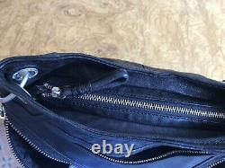 DIESEL Black Leather Handbag Limited Edition Excellent Condition