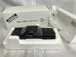 Danbury Mint 124 1965 Pontiac GTO 2DHT Coupe Black, NewithMint Condition