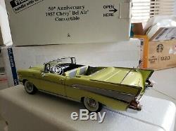 Danbury Mint 124 Limited Edition 1957 CHEVY-BEL AIR-COLLECTOR'S CONDITIONRARE