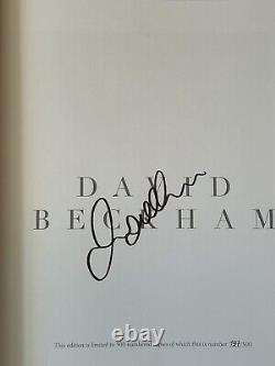 David Beckham Signed limited edition book Mint Condition