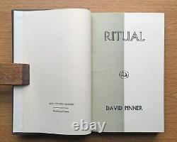 David Pinner, Ritual, 1st edition, 1967, hardback, unread, beautiful condition