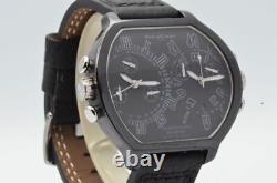 DeLaCour Bichrono Men's Watch Quartz 54MM Limited Edition 999 RAR Nice Condition