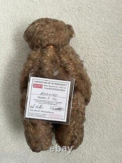 Deans bears limited edition. Excellent Condition. Bernard 3 Of 30