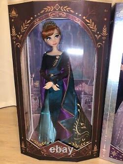 Disney Limited Edition Queen Anna 17 Doll From Frozen 2, New & Mint Condition