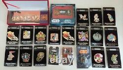 Disney Pins Bundle/Lot Limited & Open Edition 82 Pins Very Good Condition