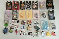 Disney Pins Bundle/Lot Limited & Open Edition 82 Pins Very Good Condition