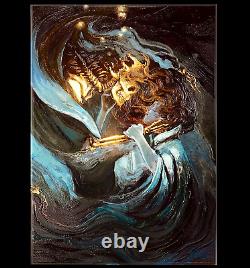 Displate Deadly Embrace Metal Poster, Limited Edition Sealed condition