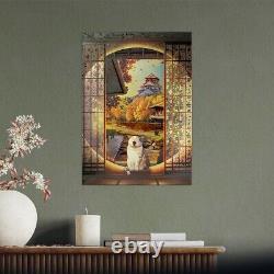 Displate Limited Edition The Morning Cat by Valmue (141/1000) PURRFECT Condition