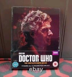 Doctor Who Ninth Series Steelbook Blu Ray New Factory Sealed Excellent Condition