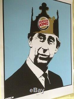 Dolk'burger King' Rare Limited Edition Stored Flat Excellent Condition