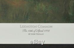 Don Troiani Lexington Commons Revolutionary War Print Mint Condition