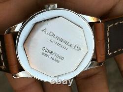 Dunhill A-Centric Pentagraph Limited edition Rare Mens watch Mint condition