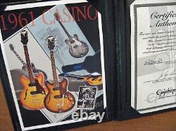 EPIPHONE LTD EDITION 50th ANNIVERSARY 1961 CASINO E230TD. COLLECTORS CONDITION