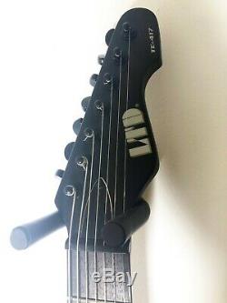 ESP LTD te-417 Telecaster 7 String Electric Guitar Satin BlackMint Condition