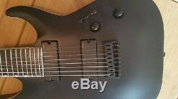ESP ltd h-338 8 string guitar MINT condition matt black