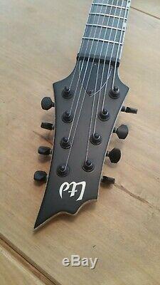 ESP ltd h-338 8 string guitar MINT condition matt black