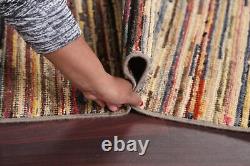 Elegant Handcrafted Gabbeh Kashkoli Wool Rug Limited Edition 3x5 ft