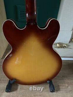 Epiphone 335 Pro Iced Tea Limited Edition Guitar 2016 Excellent Condition