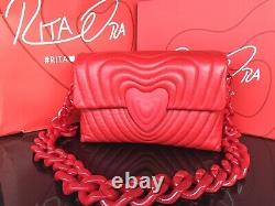 Escada x Rita Ora Red Heart Bag Limited-Edition Excellent Condition
