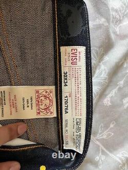 Evisu 20th Anniversary Limited Edition Jeans Excellent Condition