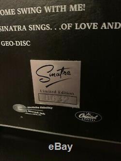 FRANK SINATRA Audiophile MFSL ORIG. MASTER 16 LP BOX SET withGEO DISC Great Shape