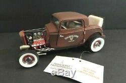 FRANKLIN MINT Ford Rat Rod 1932 Ltd Ed 124 Mint Condition (79)