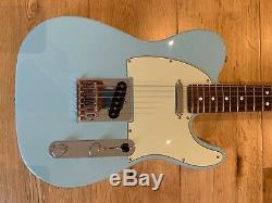 Fender Player Telecaster, Limited Edition, Daphne Blue, MINT condition