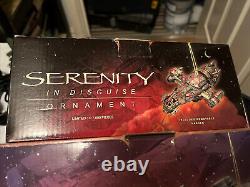 Firefly Serenity Ornaments x2 Limited Edition Set Brand With Box Mint Condition