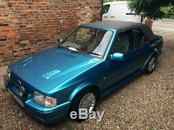 Ford escort xr3i convertible limited edition power roof lovely condition