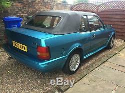 Ford escort xr3i convertible limited edition power roof lovely condition