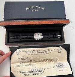 Franck Muller Master Calendar Chronograph 6850 CC MC Steel Watch Mint Condition