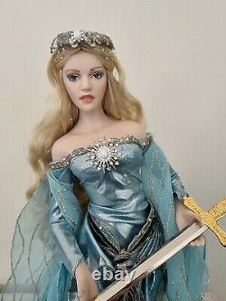 Franklin Mint Lady Of The Lake Art Doll Limited Edition Excellent Condition