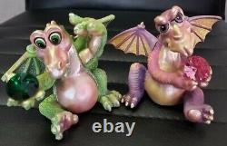 Franklin mint mood dragons. Set of 5. Limited edition. Mint condition