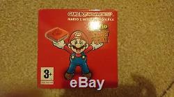 Game Boy Advance SP Mario Limited Edition Pack, Very Rare, Excellent Condition