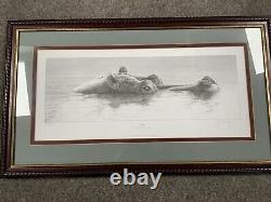 Gary Hodges Limited Edition Print Hippo Superb Condition